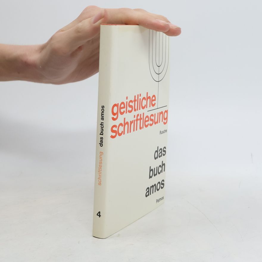 Autorenkollektiv Geistliche Schriftlesung 4. Das Buch Amos