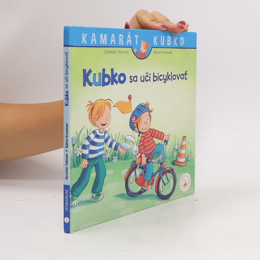 Christian Tielmann Kubko sa učí bicyklovať