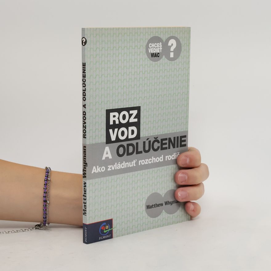 Matthew Whyman Rozvod a odlúčenie