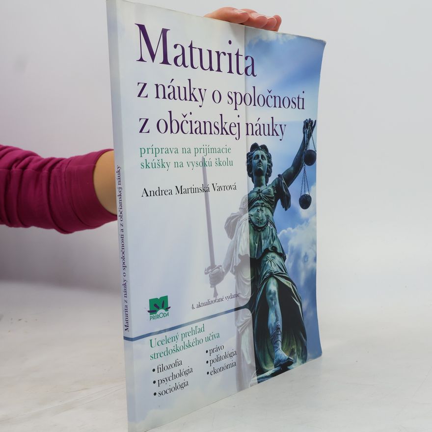Andrea Martinská Vavrová Maturita z náuky o spoločnosti z občianskej náuky