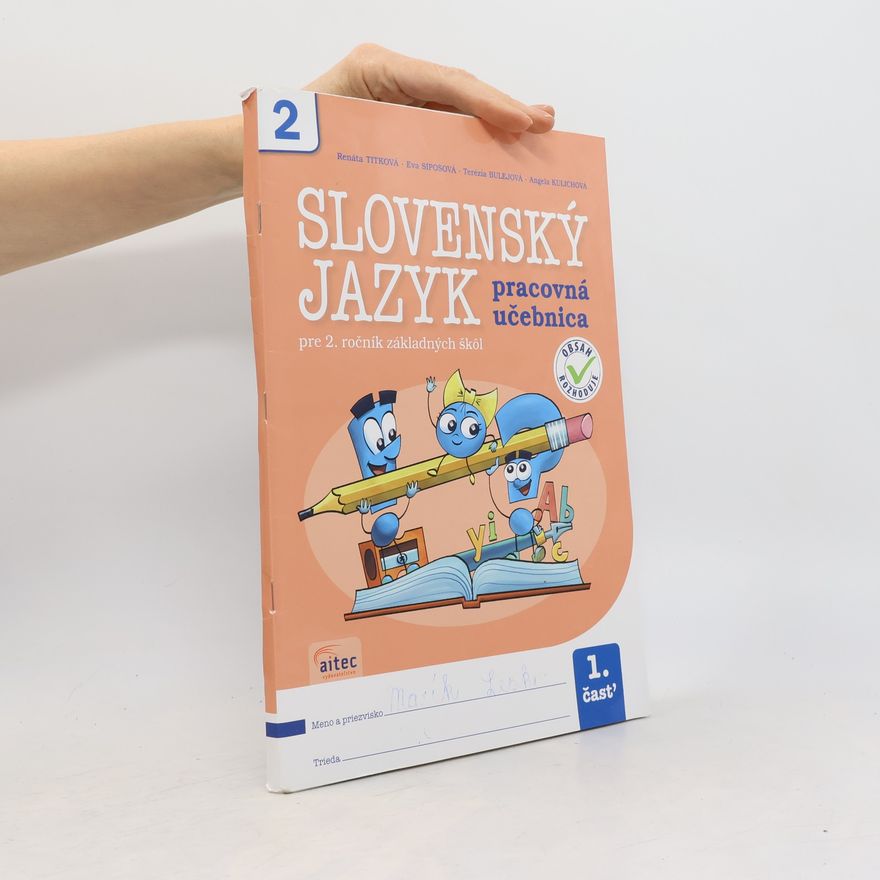Various authors Slovenský jazyk 2. Pracovná učebnice