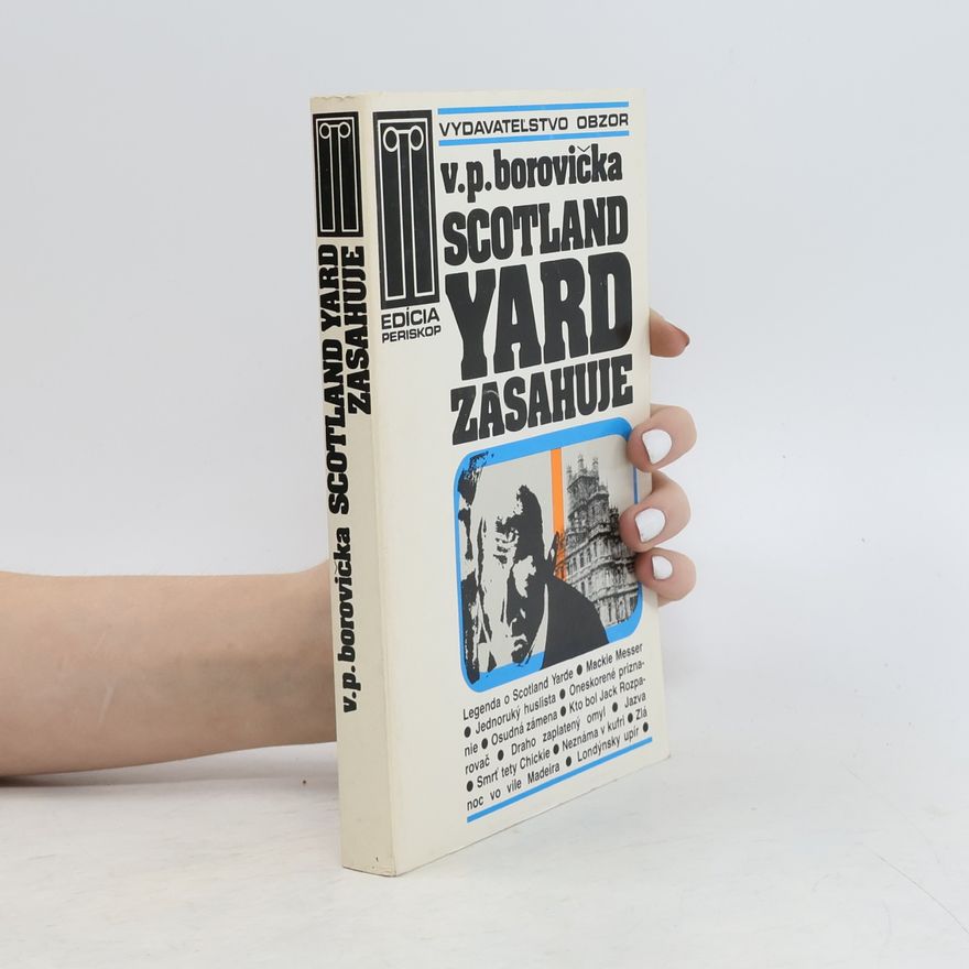 Václav Pavel Borovička Scotland Yard zasahuje