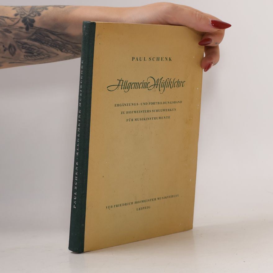 Paul Schenk Allgemeine Musiklehre