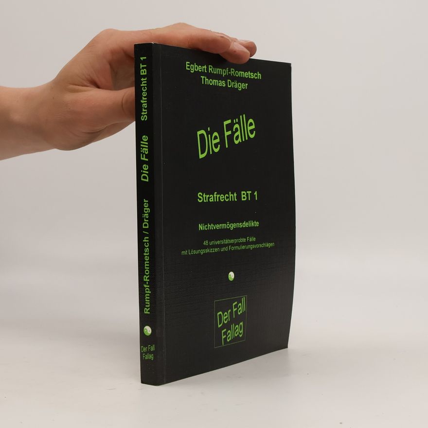 Thomas Dräger Die Fälle 1
