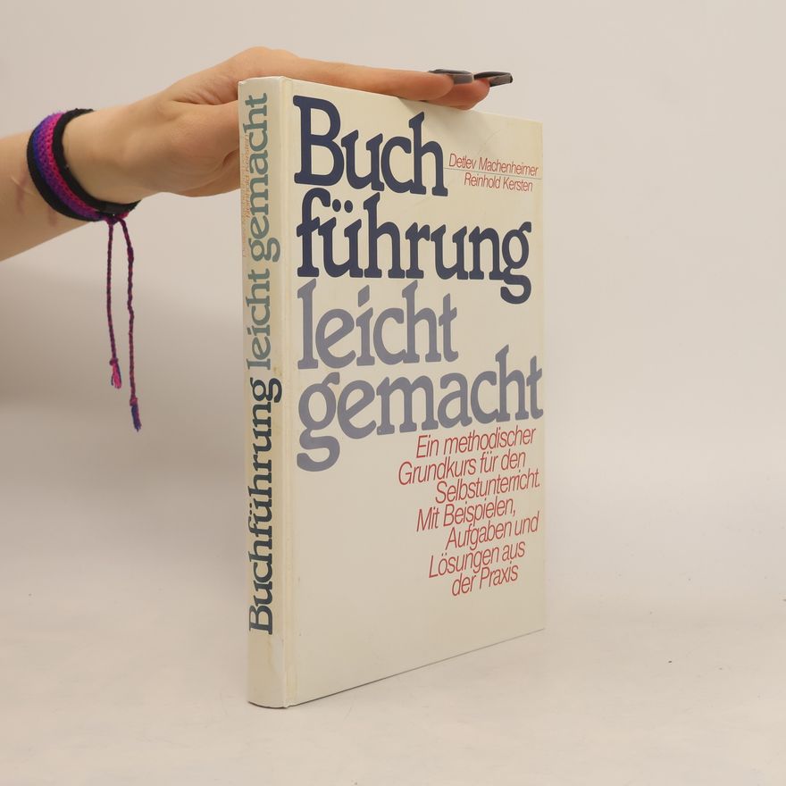Reinhold Kersten Buchführung leicht gemacht