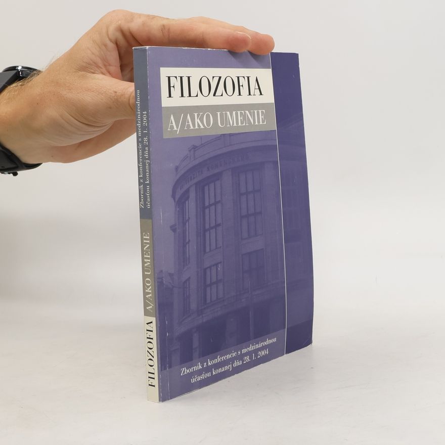 Erika Lalíková Filozofia a/ako umenie
