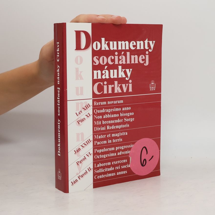Spolok svätého Vojtecha Dokumenty sociálnej náuky Cirkvi