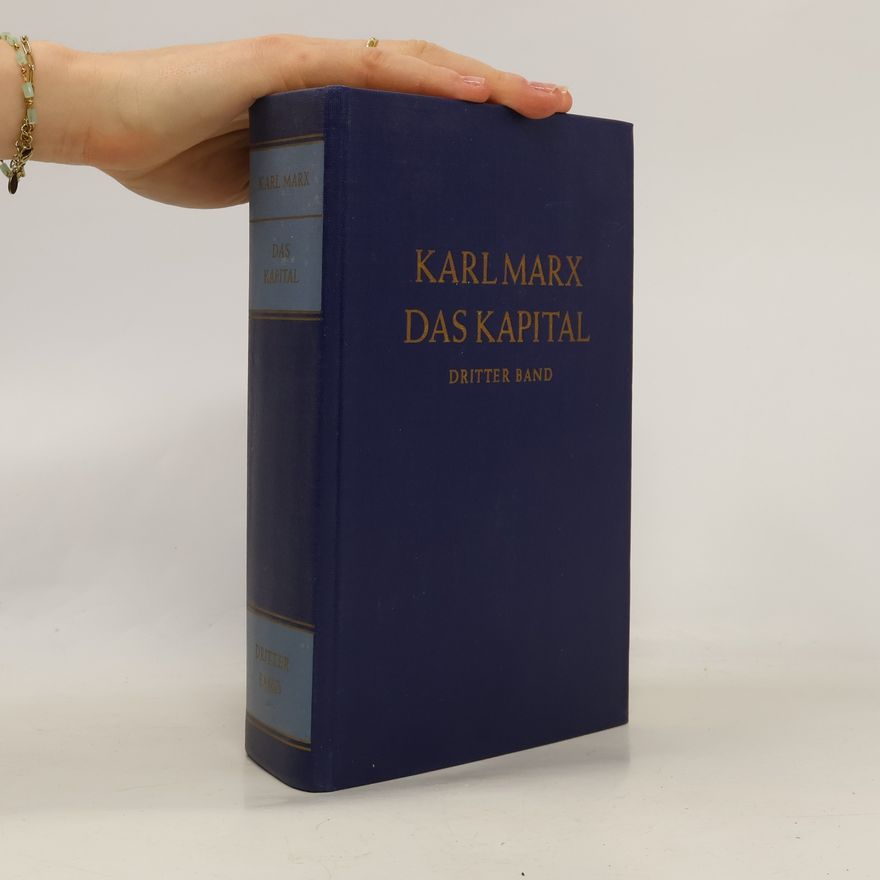 Karl Marx Das Kapital. Buch III