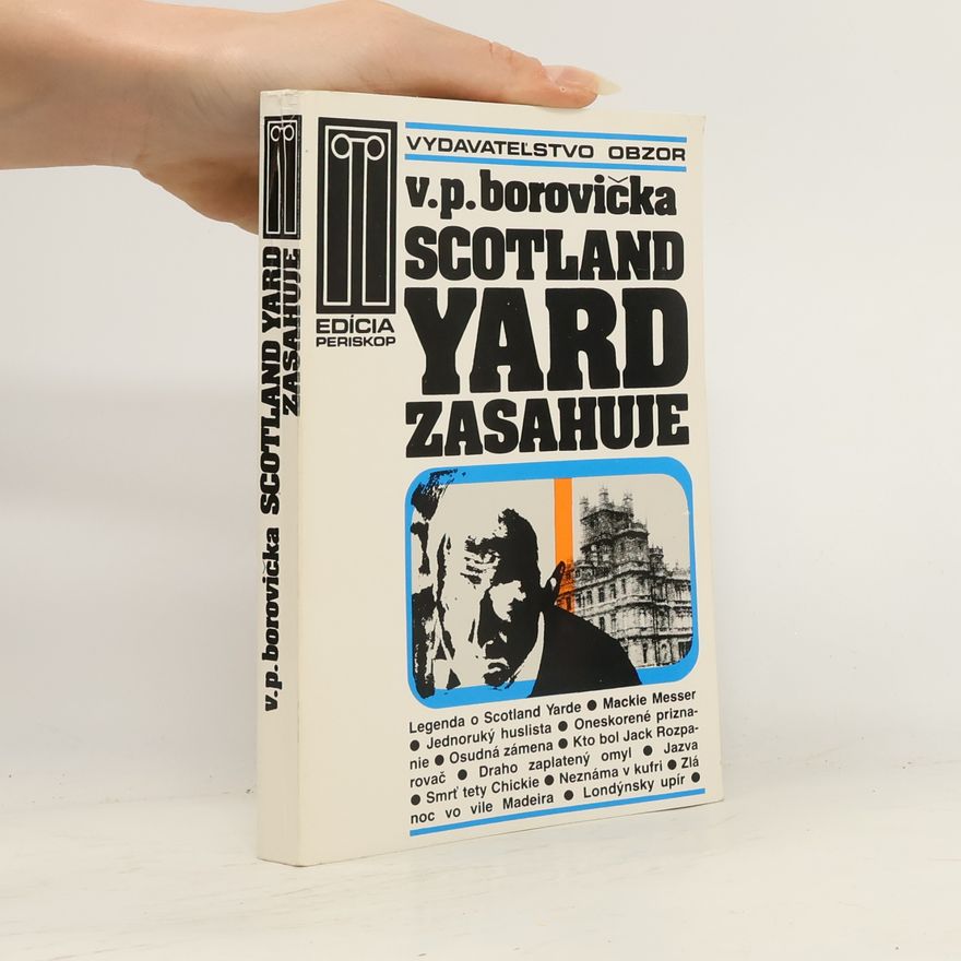 Václav Pavel Borovička Scotland Yard zasahuje