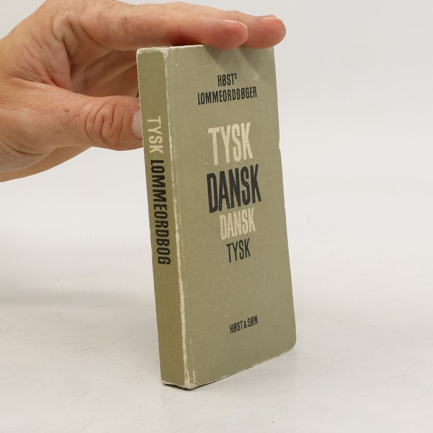 Autorenkollektiv Høsts Lommeordbøger Tysk dansk - dansk tysk