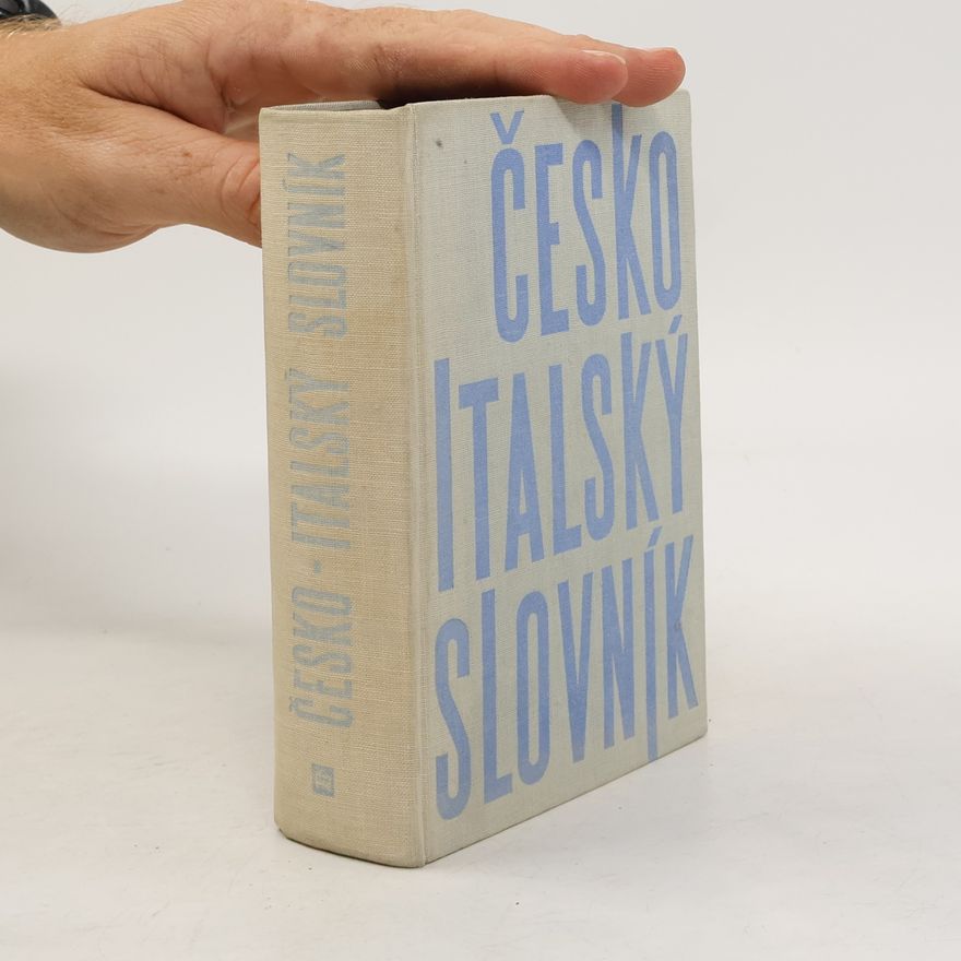 Jaroslav Rosendorfský Česko - Italský slovník