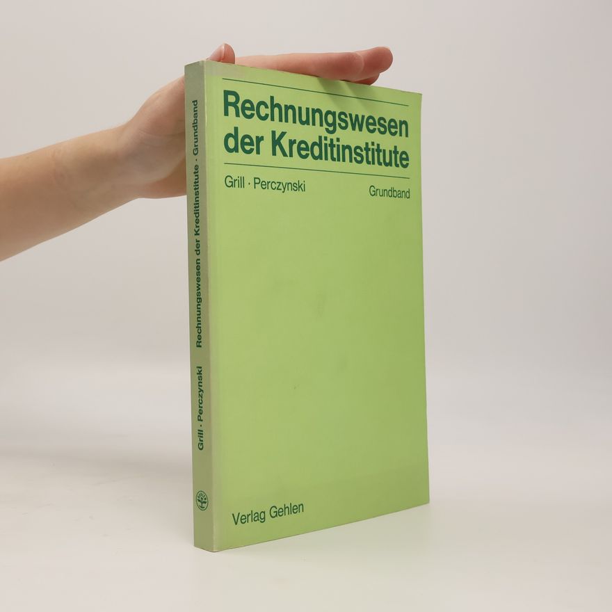 Hans Perczynski Rechnungswesen der Kreditinstitute