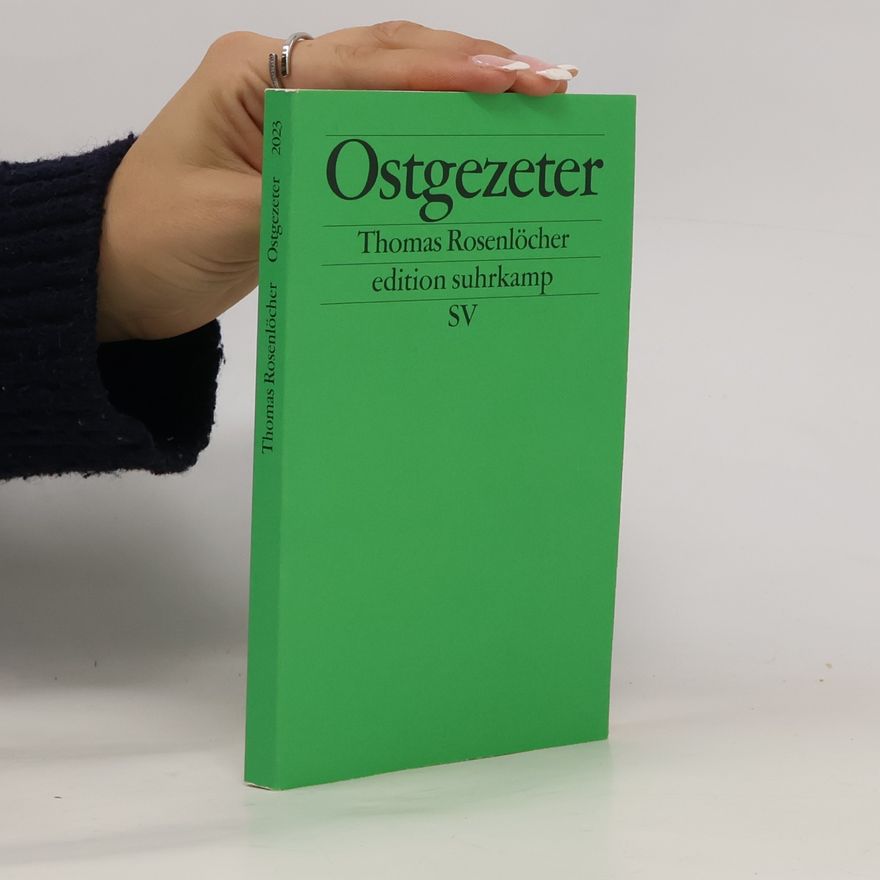 Thomas Rosenlöcher Ostgezeter