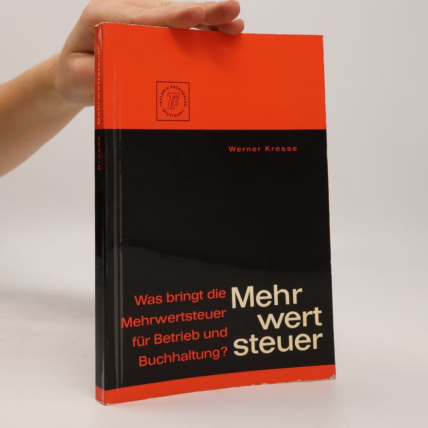Hans Werner Kresse Mehrwertsteuer