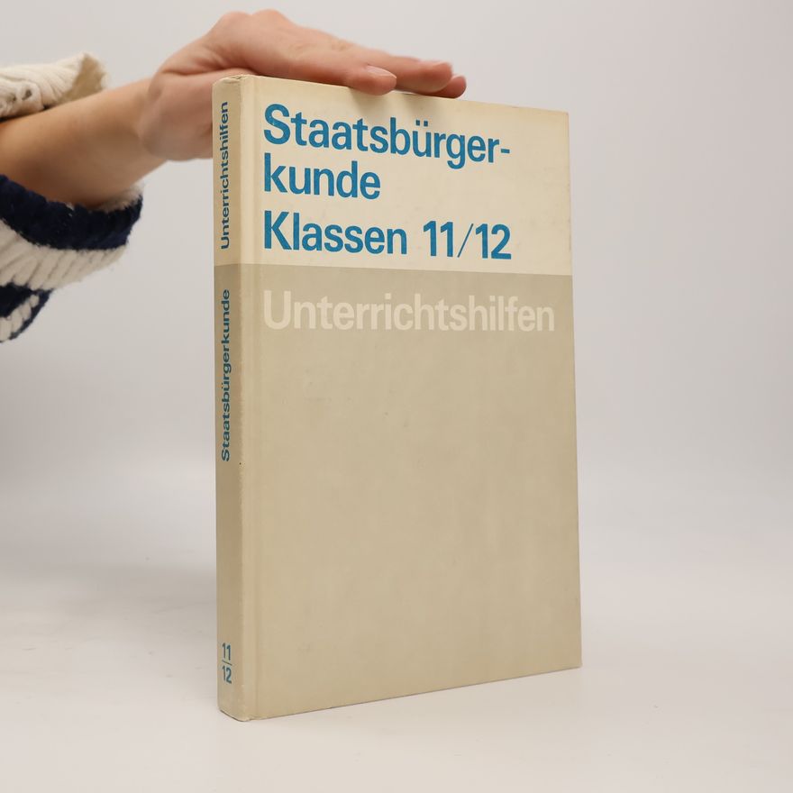 Kolektiv autorů Staatsbürgerkunde Klassen 11/12
