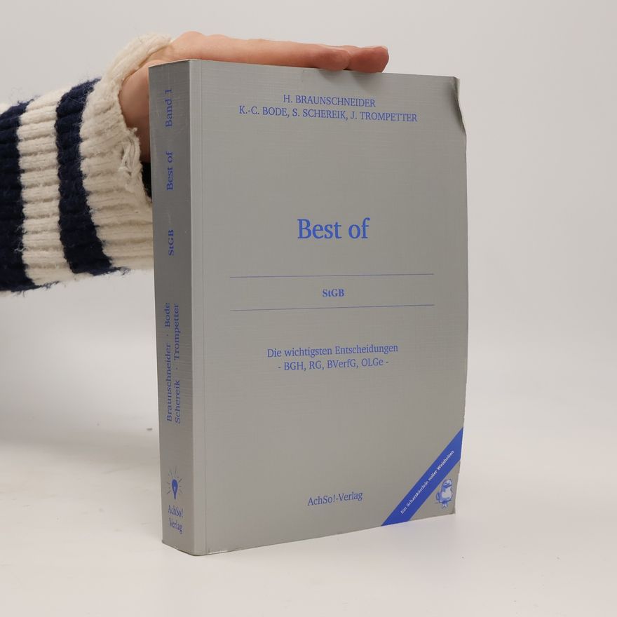 S. Schereik Best of BGHST.