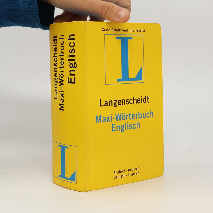 Wolfgang Walther Langenscheidts Maxi-Wörterbuch Englisch