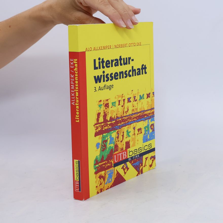 Alo Allkemper Literaturwissenschaft