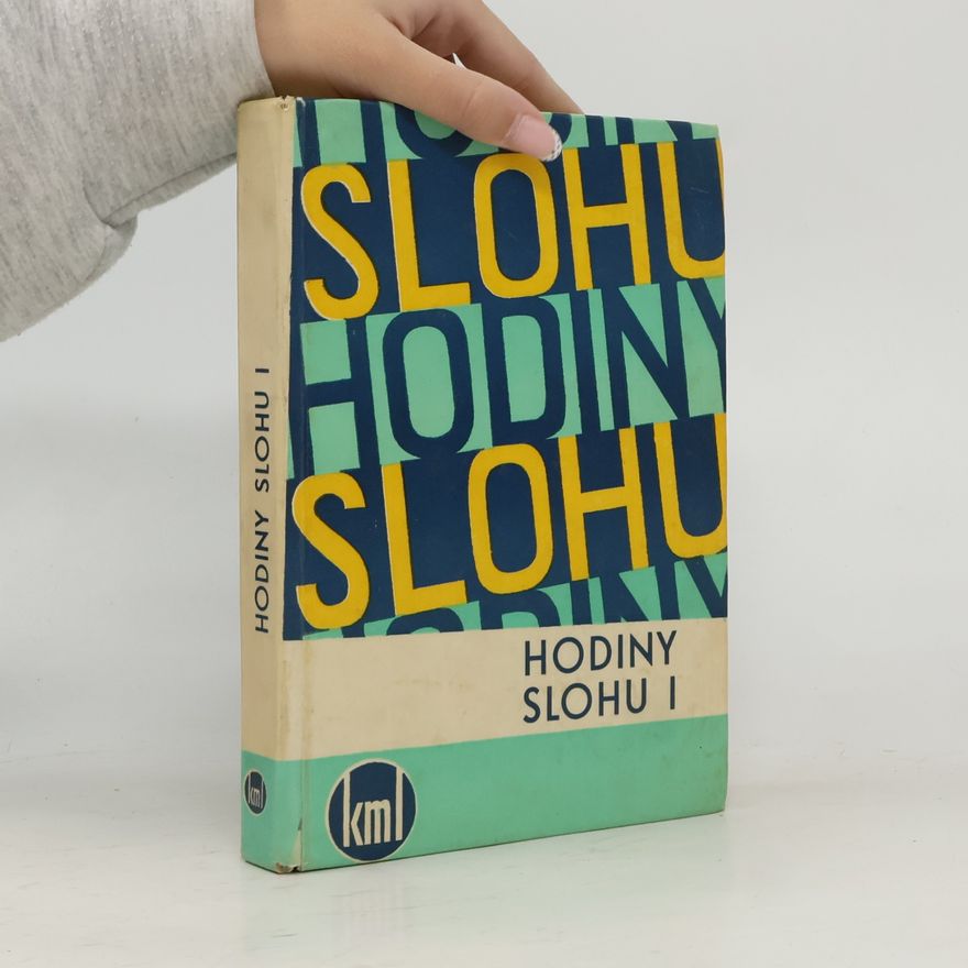 Gustav Janáček Hodiny slohu I