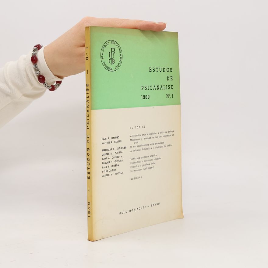 Various authors Estudos de Psicanálise 1/1969