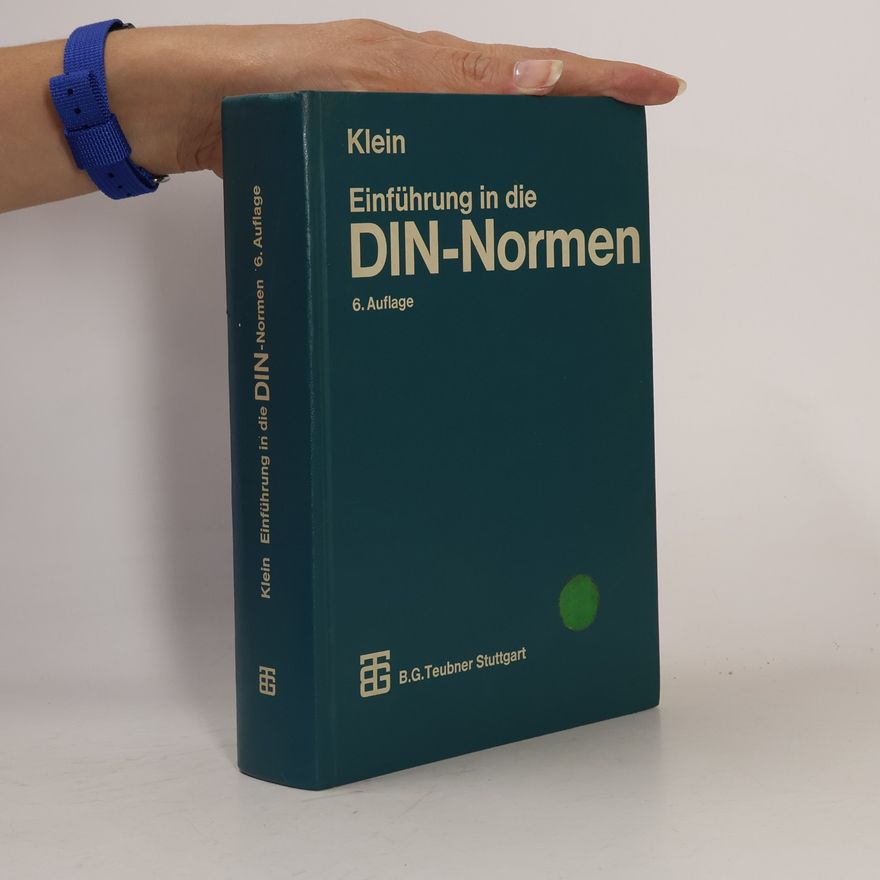 Hans H. Klein Einführung in die DIN - Normen