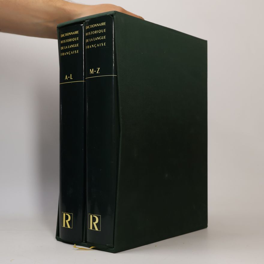 Alain Rey Dictionnaire historique de la langue française A-L