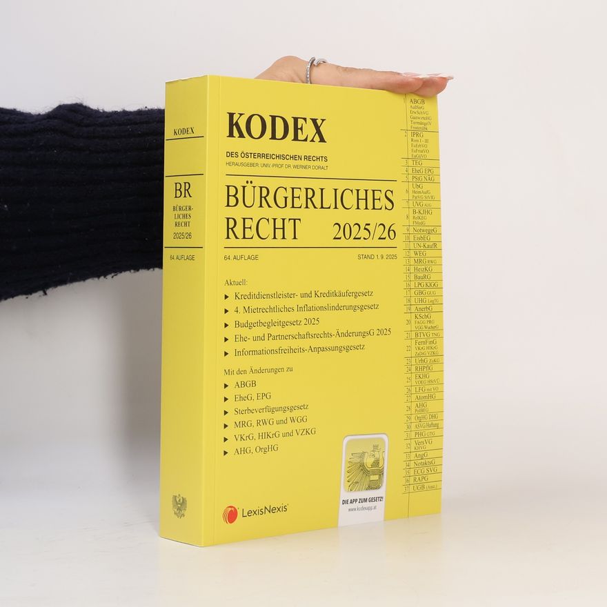 Dr. Dietmar Dokalik Kodex Bürgerliches Recht 2025/26