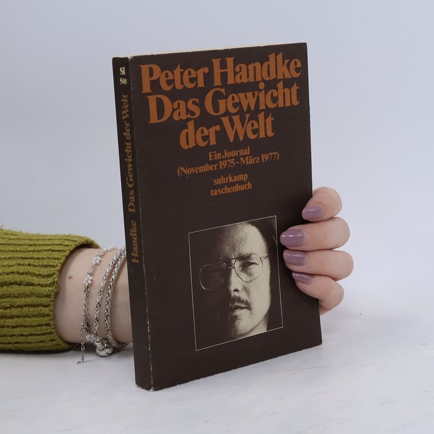 Peter Handke Das Gewicht der Welt