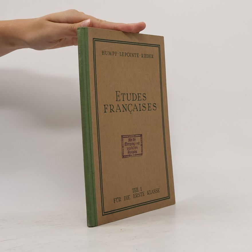 Auteurscollectief Etudes Françaises