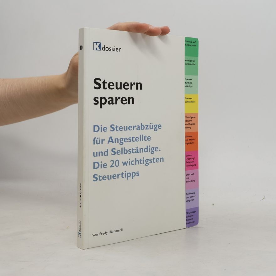 Fredy Hämmerli Steuern sparen