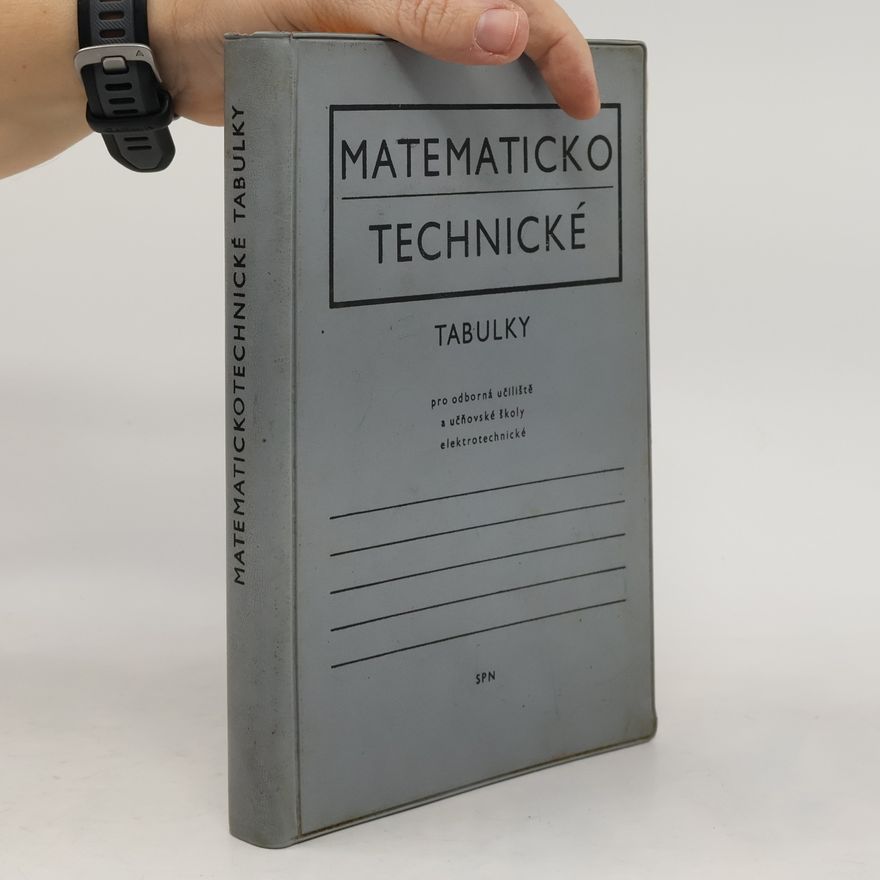 Ladislav Taufer Matematickotechnické tabulky