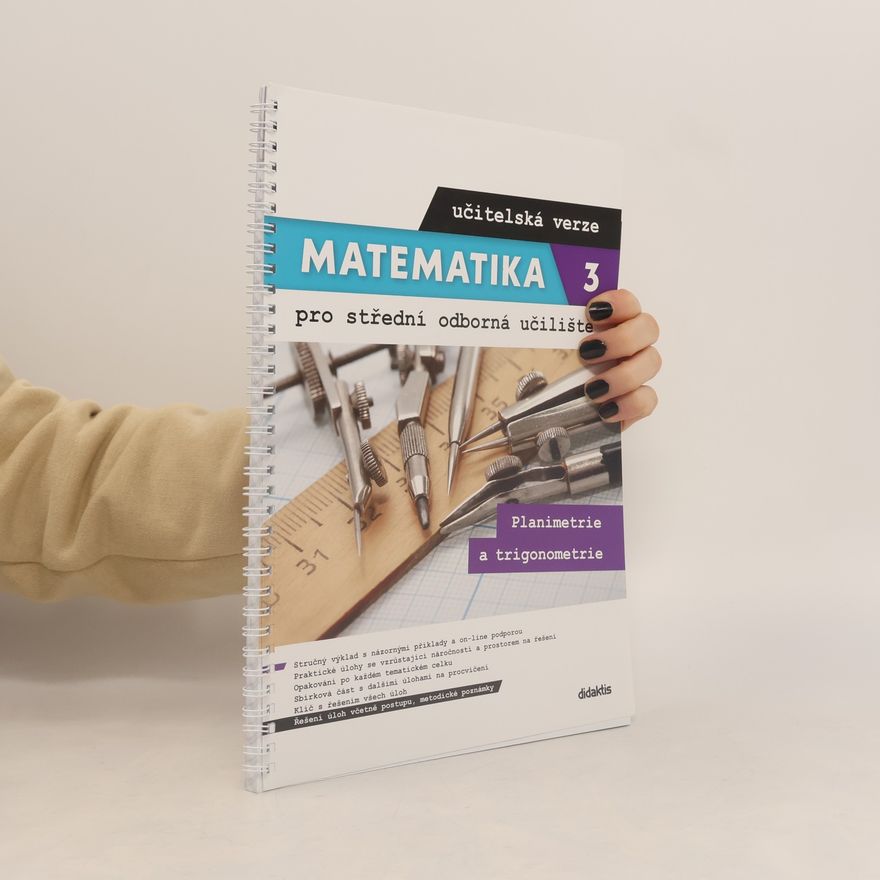 Martina Květoňová Matematika 3 pro střední odborná učiliště učitelská verze
