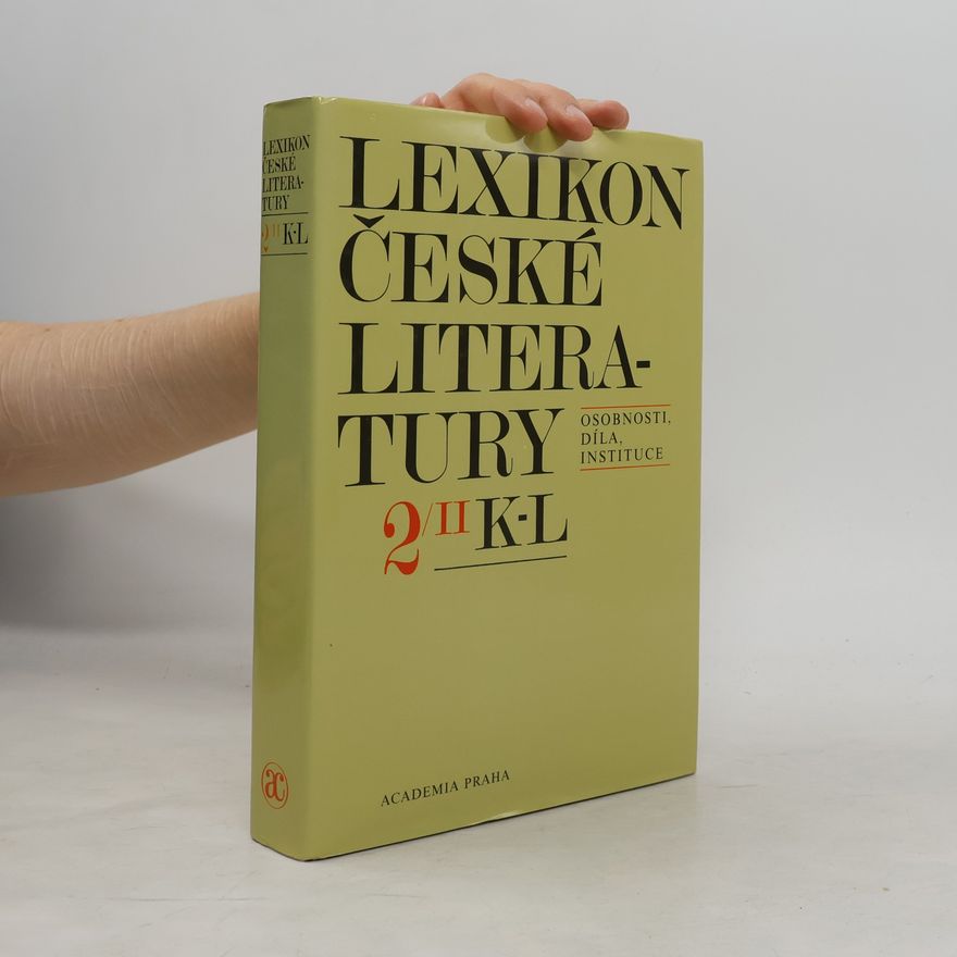 AA.VV. Lexikon české literatury 2/II K-L