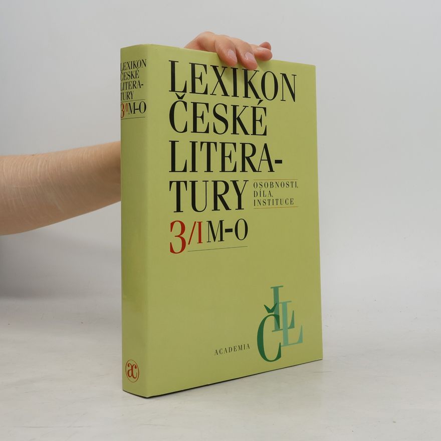 AA.VV. Lexikon české literatury 3/I M-O