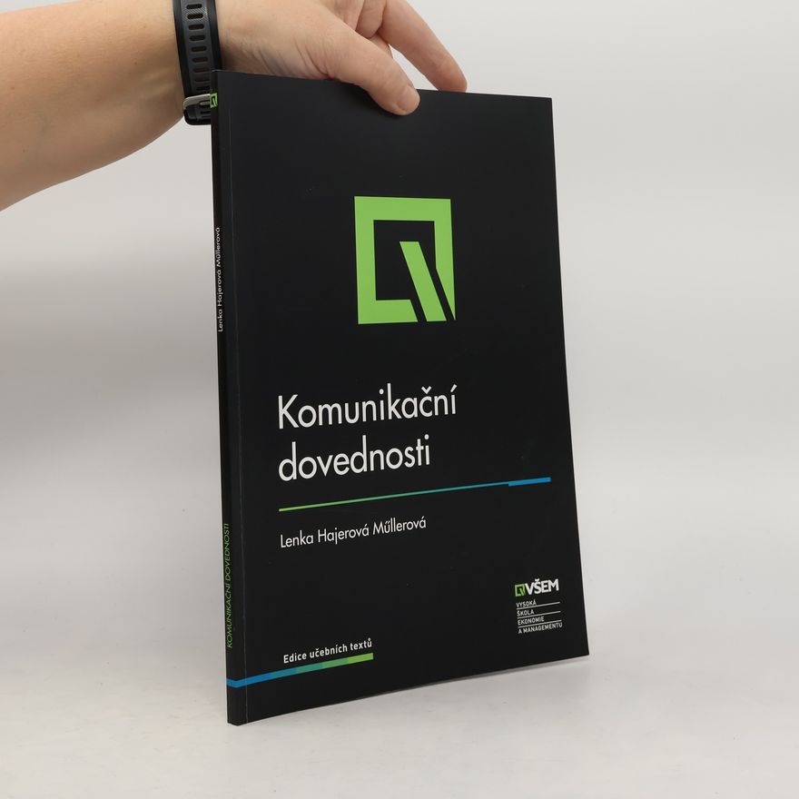 Lenka Hajerová Műllerová Komunikační dovednosti