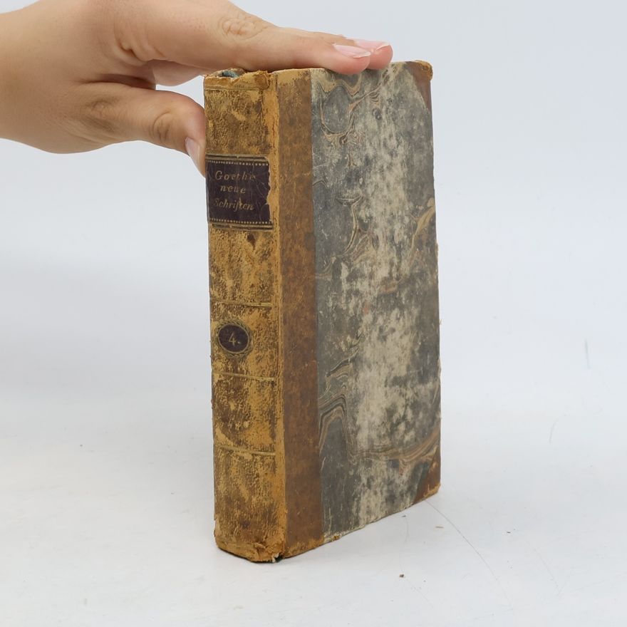 Goethe Neue Schriften 4.