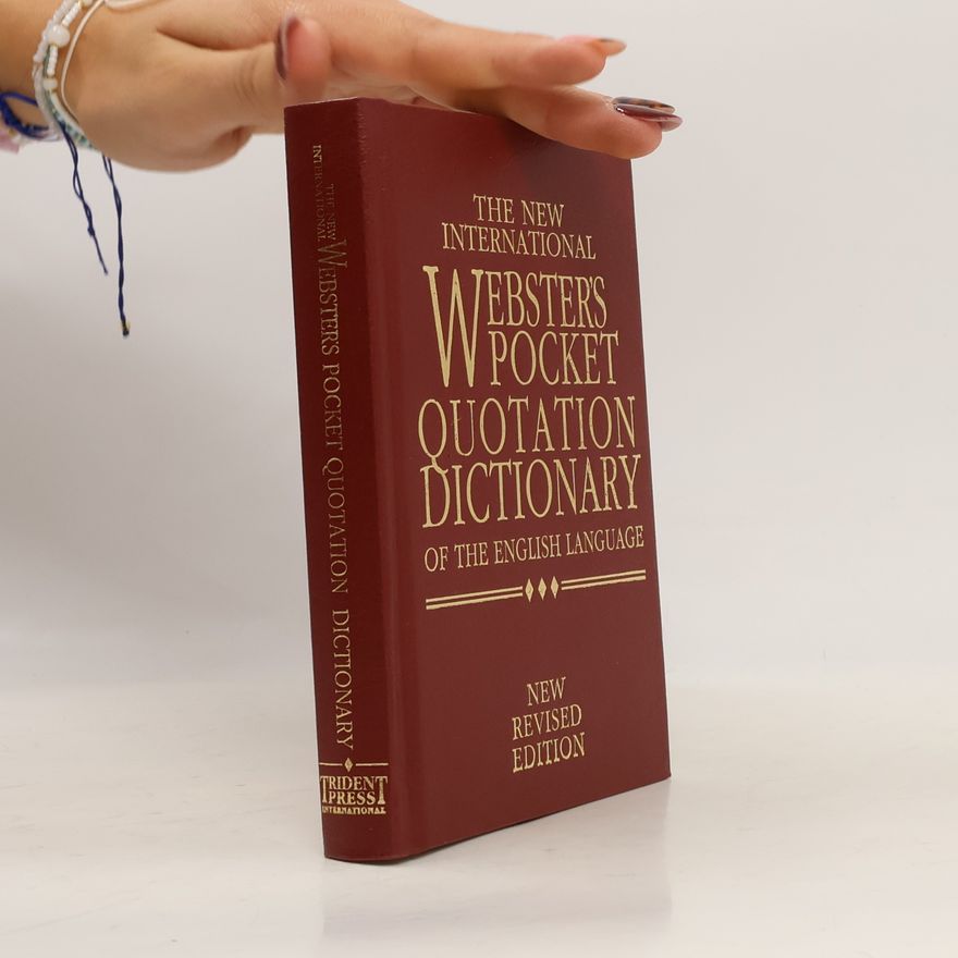 Autorenkollektiv The New International Webster's Pocket Quotation Dictionary of the English Language