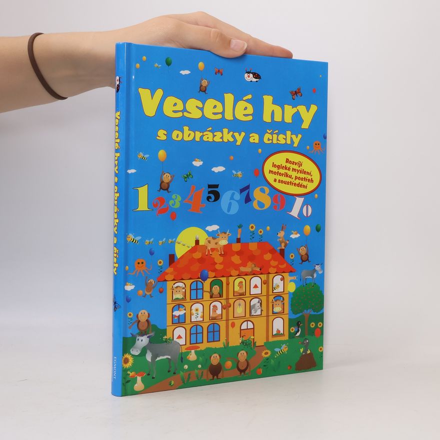 Kolektív autorov Veselé hry s obrázky a čísly