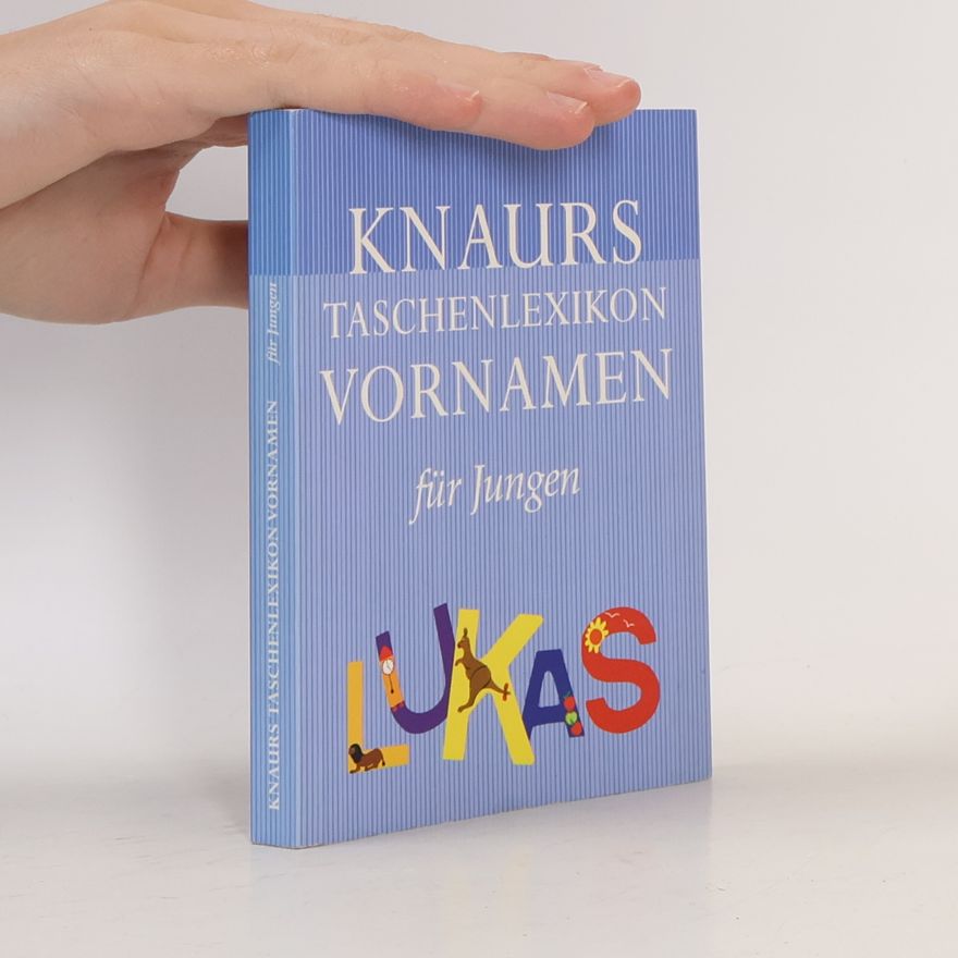 Claudia Krader Knaurs Taschenlexikon Vornamen für Jungen