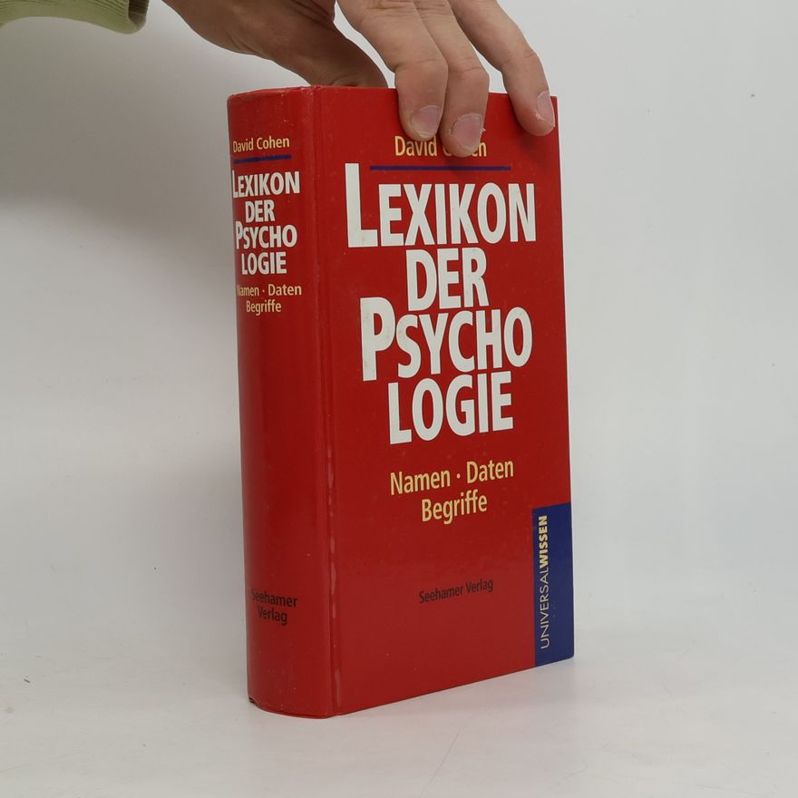 David Cohen Lexikon der Psychologie