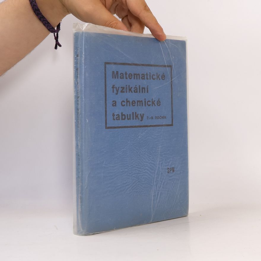 Kolektiv autorů Matematické, fyzikální a chemické tabulky 7. - 9. ročník