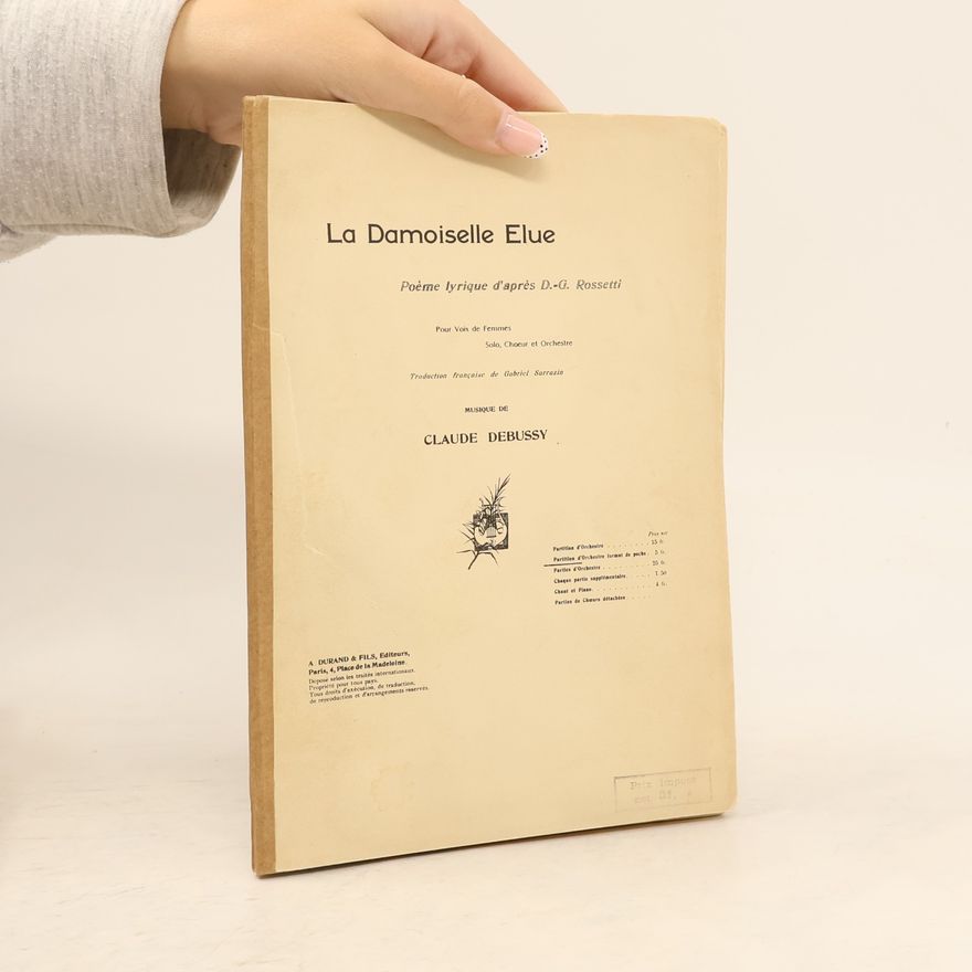 Gabriel Sarrazin La Damoiselle Elue