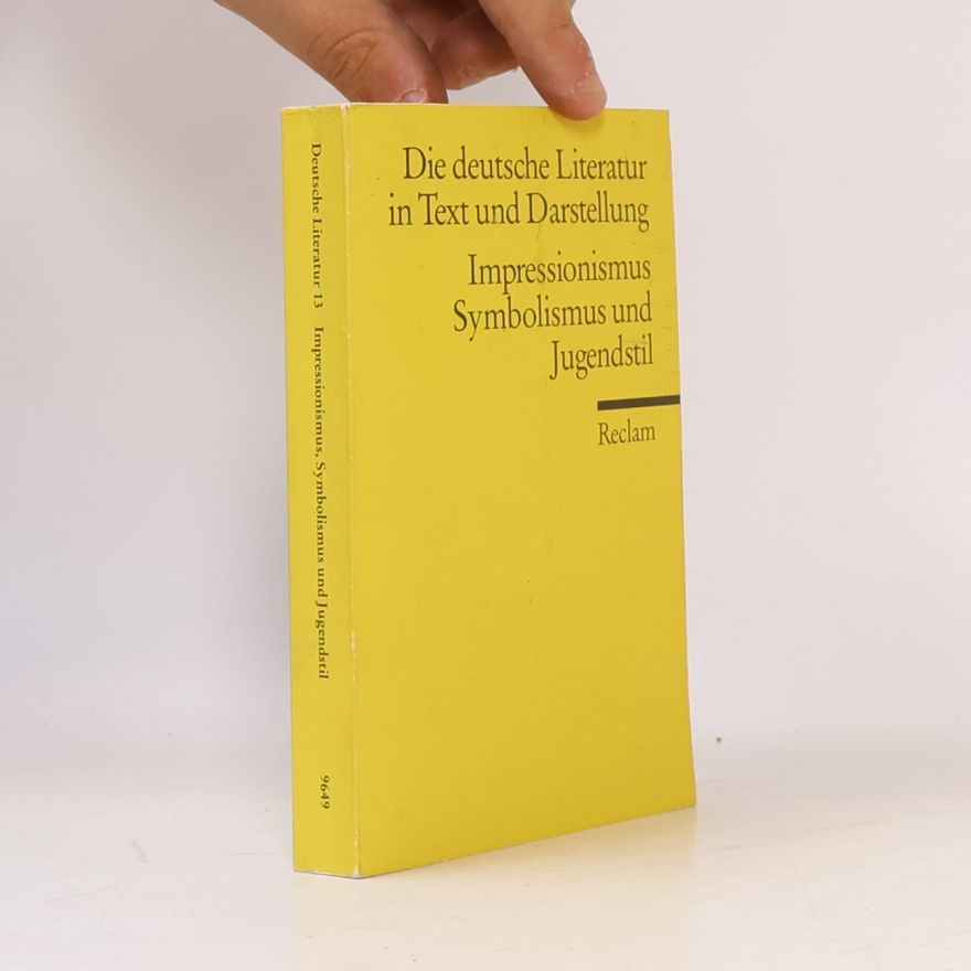 Ulrich Karthaus Die deutsche Literatur in Text und Darstellung. Tl.13