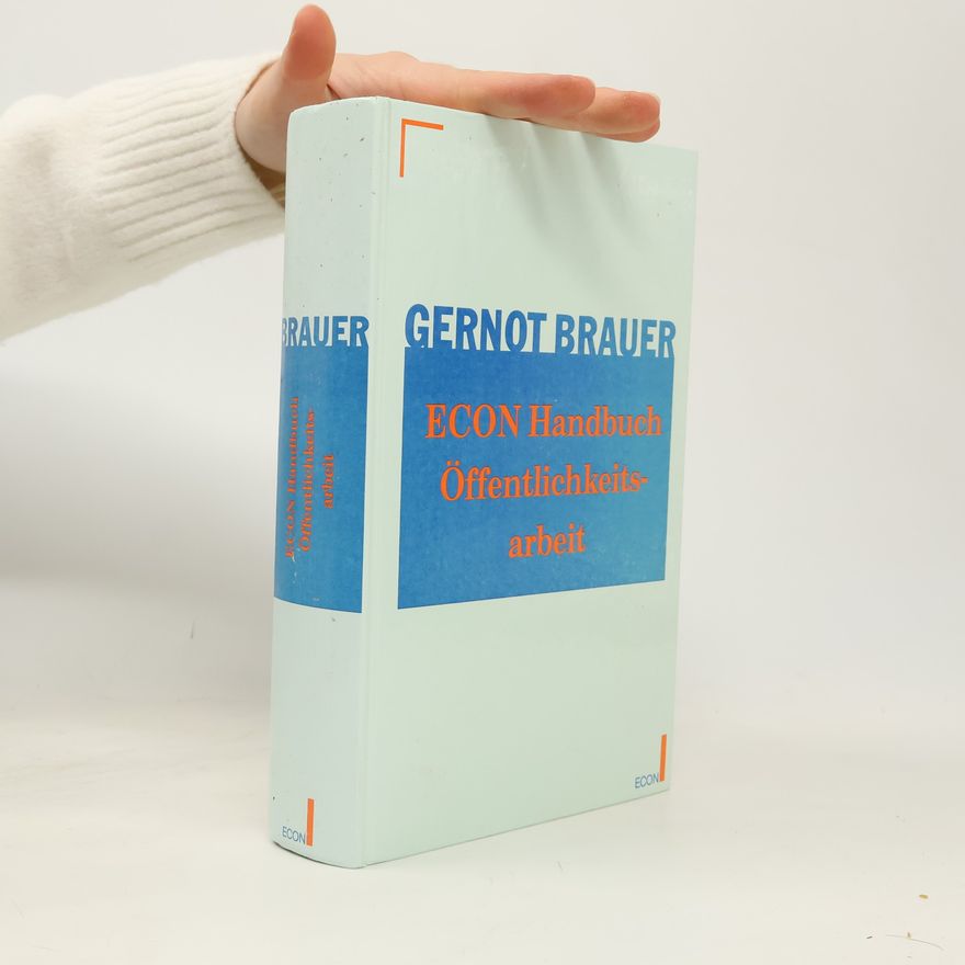Gernot Brauer ECON-Handbuch Öffentlichkeitsarbeit