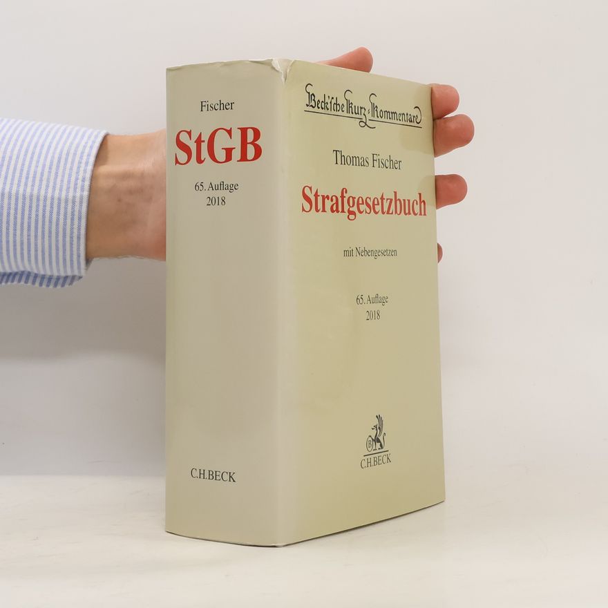 Thomas Fischer Strafgesetzbuch