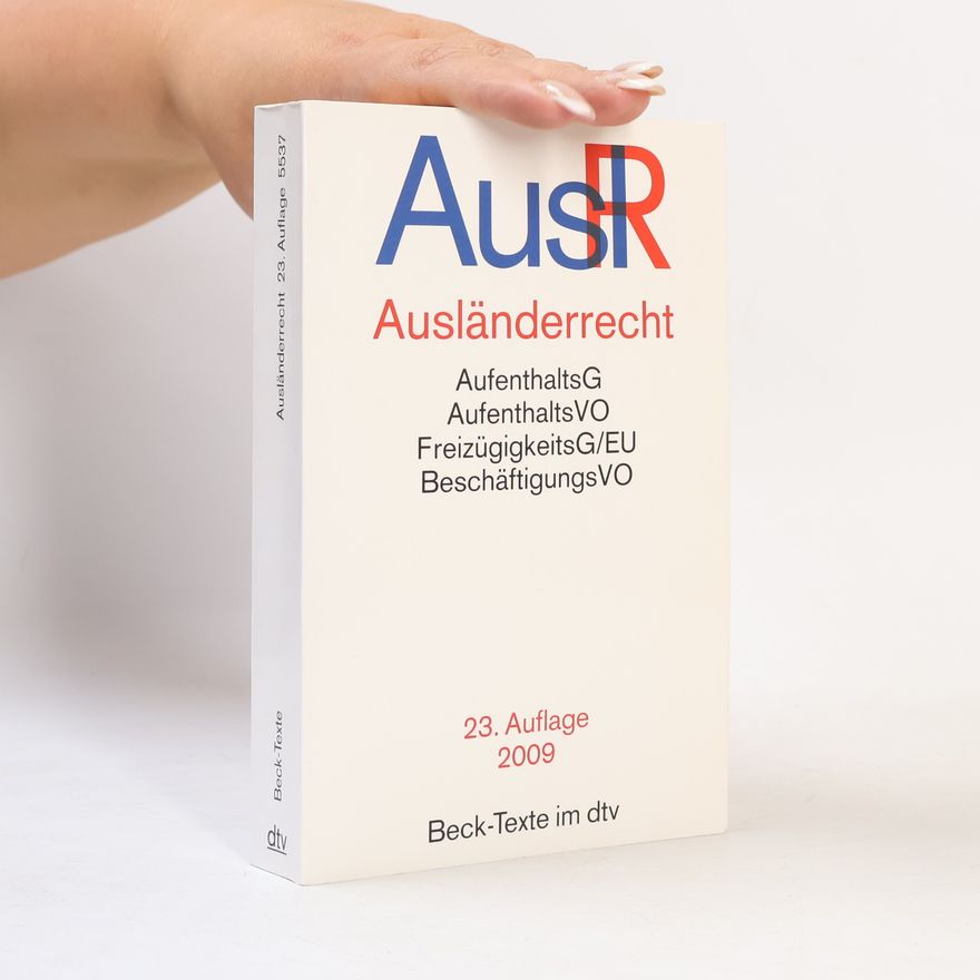 Werner Kanein Deutsches Ausländerrecht