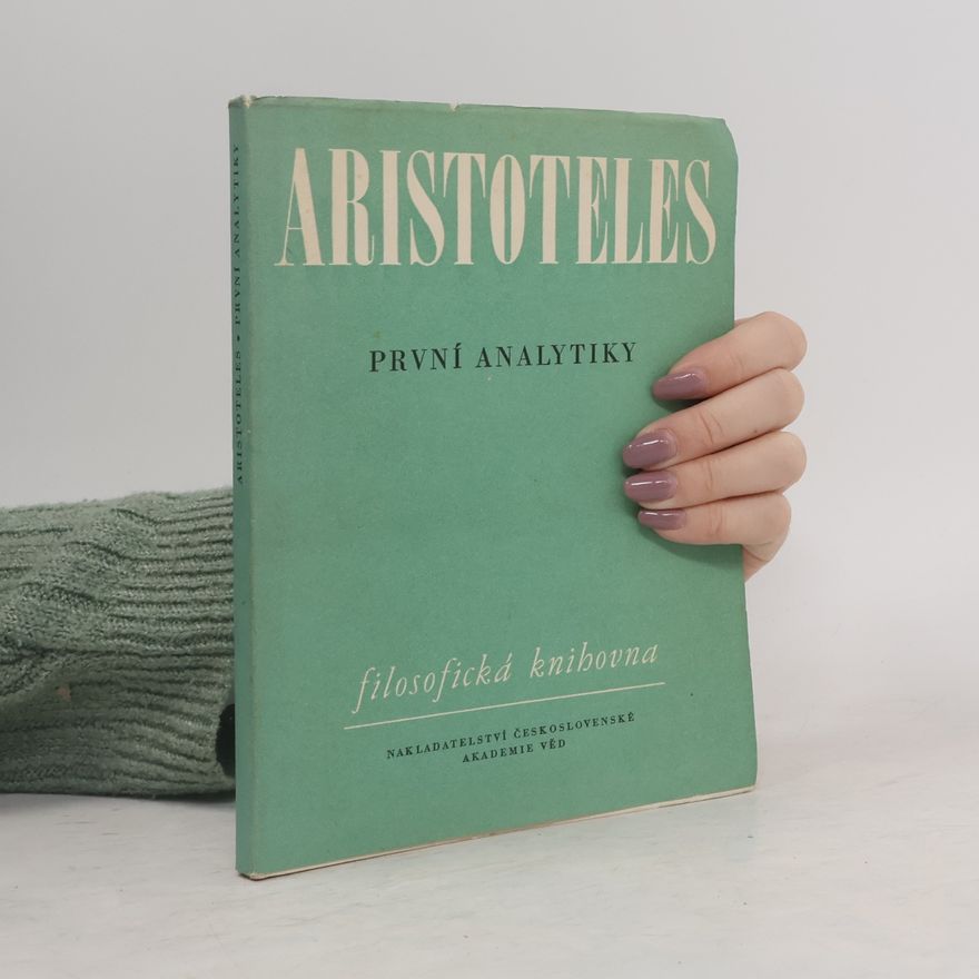 Aristotelés První analytiky