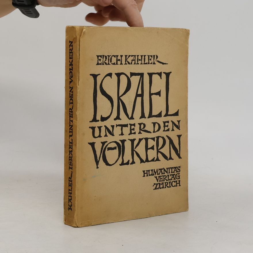Erich Kähler Israel unter den Völkern
