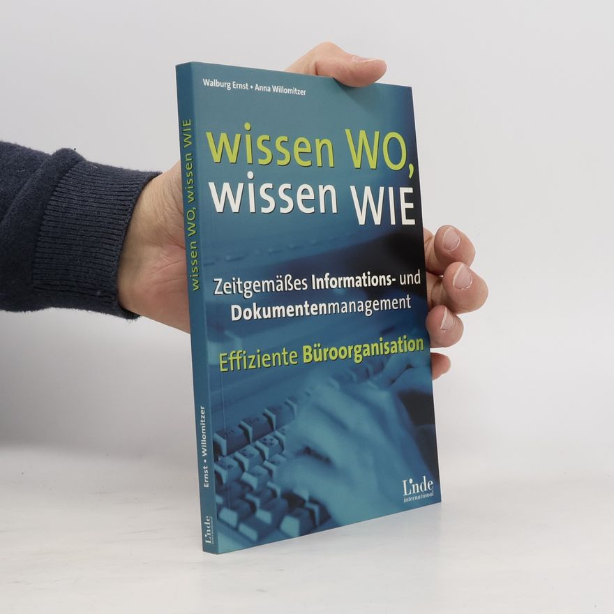 Walburg Ernst Wissen wo, wissen wie