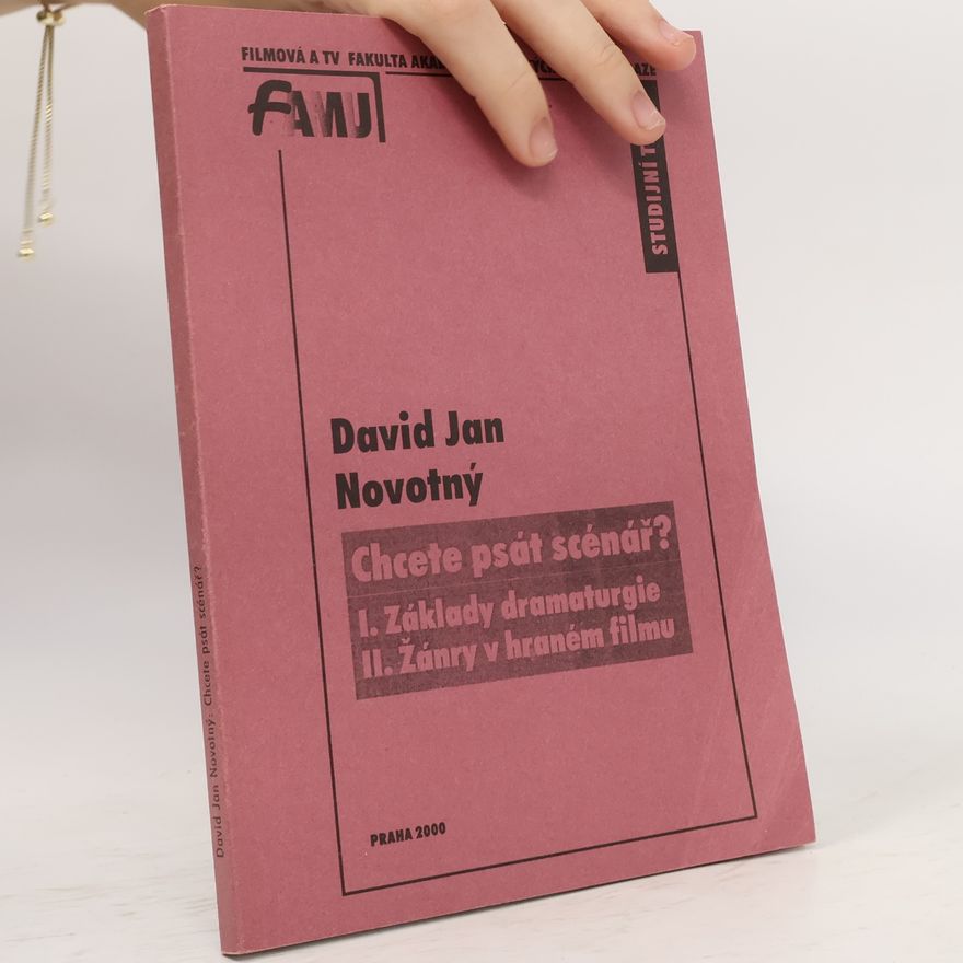 David Jan Novotný Chcete psát scénář?